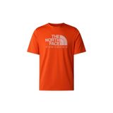 THE NORTH FACE Erkek 24/7 Logo Graphic T-Shirt, M, NF0A8BEJG6L1TNF.G6L1M, Kırmızı