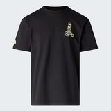 The North Face Erkek Alien Rahat Kısa Kollu Tişört Grafik, Tnf Siyah, L