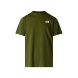 The North Face Erkek Box NSE kutlama standart kısa kollu tişört (tekli paket), Yeşil (Woodland Green), S
