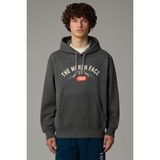 The North Face Erkek Hoodie Varsity Graphic Sweatshirt Gri - L