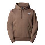 THE NORTH FACE Erkek Kapüşonlu Sweatshirt, Simple Dome Regular Hoodie, Kahverengi, XL Beden