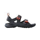 THE NORTH FACE Erkek Kirpi III Sandalet Asfalt Gri/Turuncu, Siyah/Turuncu, 13