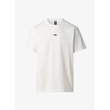 The North Face Erkek M Essential Center Logo Relaxed Short SL Tişört (1'li Paket), Tnf Beyaz, XL