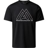 The North Face Erkek Ma 24/7 Short Sleeves Tişört NF0A893ZJK31 - 2XL - Siyah
