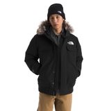 The North Face Erkek McMurdo Bomber Ceket | Su geçirmez, Su Kuşları Kuş Tüyü Yalıtım, Kapüşonlu Ceket, TNF Siyah/TNF Siyah, Large