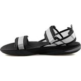 The North Face Erkek Sandalet Siyah/Gri Düz Desenli Spor Kullanım İçin 43 Numaralı Rahat Tasarım
