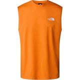 The North Face Erkek Sımple Dome Tank Tişört NF0A87R36HI1 - Turuncu