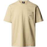 The North Face Erkek Ss Dome Relaxed Pocket Tişört NF0A8C3P3X41 - Bej