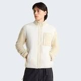 THE NORTH FACE Erkek Yumiori Full Zip Ceket, White Dune/Desert Stone, S