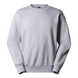 The North Face Essential Relaxed Crew erkek sweatshirt, Açık Gri (Tnf Light Grey Heather), XL