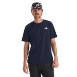 THE NORTH FACE Evolution Box NSE Regular Kısa Kollu Erkek Tişört, M, NF0A8B6K8K21TNF.8K21M, Lacivert