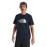 THE NORTH FACE Evolution Half Dome T-Shirt, L, NF0A8B6JI851NI85L, SUMMIT NAVY/TNF WHITE, Erkek