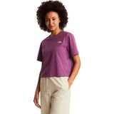 The North Face Evolution Simple Dome Cropped Relaxed Kadın Mor Outdoor T-Shirt NF0A8FDHG4Y1 - XS