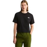The North Face Evolution Simple Dome Cropped Relaxed Kadın Siyah Outdoor T-Shirt NF0A8FDHJK31 - XS
