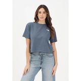 The North Face Evolution Simple Dome Kadın Gri Tişört (NF0A8FDH0U31) - XS