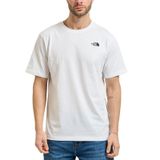 THE NORTH FACE Evolution Simple Dome T-Shirt, M, NF0A8CZ2FN41, Beyaz, Erkek