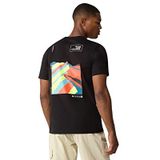 The North Face Foundation Graphic Erkek Tişört Siyah S