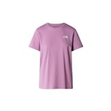 THE NORTH FACE Foundation Mountain Graphic Tişört, XS, NF0A882VPO21TNF.PO21XS, Mor, Kadın