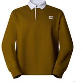 The North Face Heritage Rugby Erkek Sweatshirt Moss Green - Yeşil