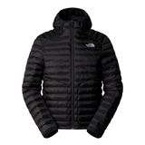 The North Face Huila Synthetic Hoodie Erkek Siyah Kapüşonlu Mont, M