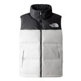 THE NORTH FACE Kadın 1996 Retro Nuptse Yelek (ABD, Alfa, Medium, Regular, Regular, Gardenia Beyaz/TNF Siyah), Gardenya Beyaz/Tnf Siyah, M