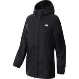 The North Face Kadın Antora Ceket Su Geçirmez Uzun Siyah Naylon Fermuarlı Dış Giyim NF0A7QEUJK31 - XS