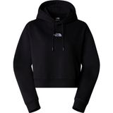 The North Face Kadın Crop Kapüşonlu Sweatshirt Elastik Kumaşla Termal Konfor S Beden - Siyah