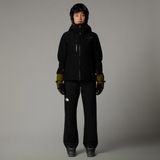 The North Face Kadın Descendit Siyah Outdoor Mont Standart Kalıp ile Rüzgar Geçirmez Özellik - XS