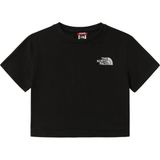 The North Face Kadın Essentıal Cropped Sleeve Tişört NF0A55AOJK31 - M - Siyah