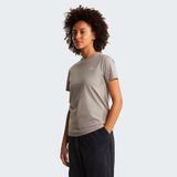 The North Face Kadın Evolution Simple Dome SLM kısa kollu tişört (tekli paket), Stone Slab, S
