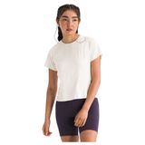 The North Face Kadın Jaida Kısa Kollu Tişört, Beyaz Kumul/Açık Funda, Small