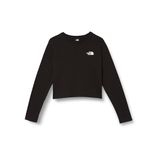 The North Face Kadın L/S SIMPLE DOME CROP T-SHİRT NF0A89FKJK31 Siyah XL