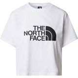 The North Face Kadın Ss Easy Relaxed Cropped Tişört NF0A8A6HFN41 - Beyaz