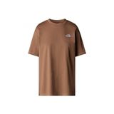 The North Face Kadın SS ESSENTIAL OVERSIZE Tişört NF0A87NQ6IH1 Kahve S