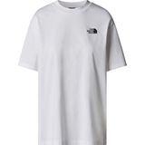The North Face Kadın Ss Essentıal Oversıze Tişört NF0A87NQFN41 - Beyaz