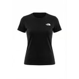 The North Face Kadın W Evolution Simple Dome SLM kısa kollu tişört (tekli paket), Tnf Siyah, XL