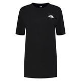 THE NORTH FACE Kadın W S/S Büyük Beden Simple Dome Tee T-Shirt, Siyah, M
