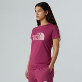 The North Face Kadın W Ss Easy Tee Mor Renkli T-Shirt Rahat Kullanım İçin Özel Tasarım