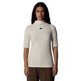 THE NORTH FACE Kadın W S/S Mock Neck Slim Tee T-Shirt (tekli paket)