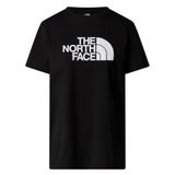 THE North FACE Kadın W S/S Relaxed Easy Tee T-Shirt (tekli paket), Tnf Siyah, S