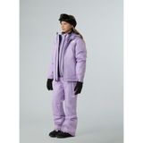The North Face Lastikli Bel Lila Kız Çocuk Kayak Pantolonu NF0A88UHQZI1-G Freedom Insulated Pa - 150 cm