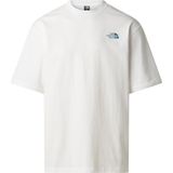 The North Face Liquid Box Nse Oversize Short Sleeve Erkek T-Shirt - NF0A8G9W - Beyaz