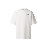 THE NORTH FACE Liquid Box Oversize T-Shirt, 2XL, 5003365161, Beyaz, Erkek