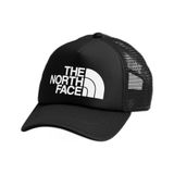 THE NORTH FACE Logo Kamyoncu Erkek Şapkası, Tnf Siyah/Tnf Beyaz, Tek Beden