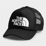 The North Face Logo Siyah Trucker Şapka