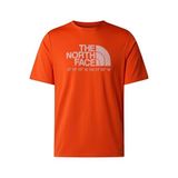 The North Face M 24/7 S/s Tee Logo Graphıc Reg Erkek Outdoor Tişörtü NF0A8BEJG6L1 Turuncu