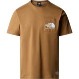 The North Face M Berkeley California Pocket S/s Tee Erkek Tişört - Çok Renkli