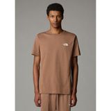 The North Face M Biner Graphic 4 Tee Erkek T-Shirt - Kahverengi