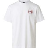 The North Face M Campıng Relaxed Short Sleeve Tee-Graph Erkek Tişört NF0A8GQMFN41 - XL - Beyaz