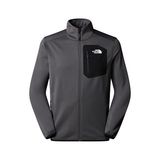 The North Face M Crest Full Zıp Jacket Erkek Outdoor Ceket NF0A897CWUO1 Gri - 2XL